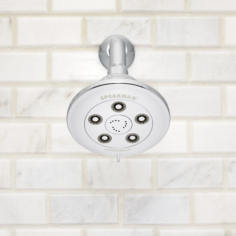 Speakman رأس دش سبيكمان S-3011 تشيلسي أنيستريم عالي الضغط قابل للتعديل 2.5 جالون في الدقيقة، كروم مصقول - Image 3